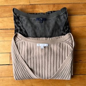 Gap button down cardigans bundle of 2